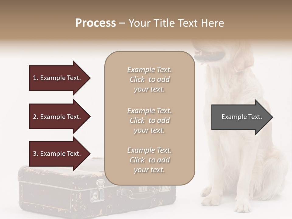 Devotion Journey Golden PowerPoint Template