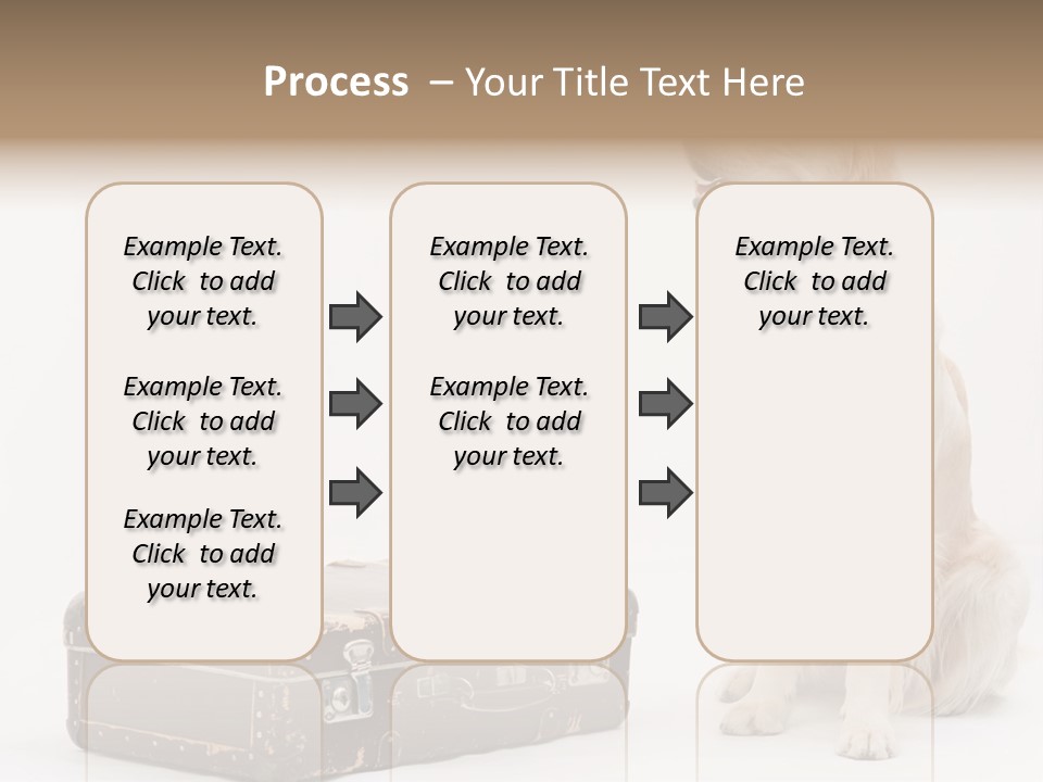 Devotion Journey Golden PowerPoint Template