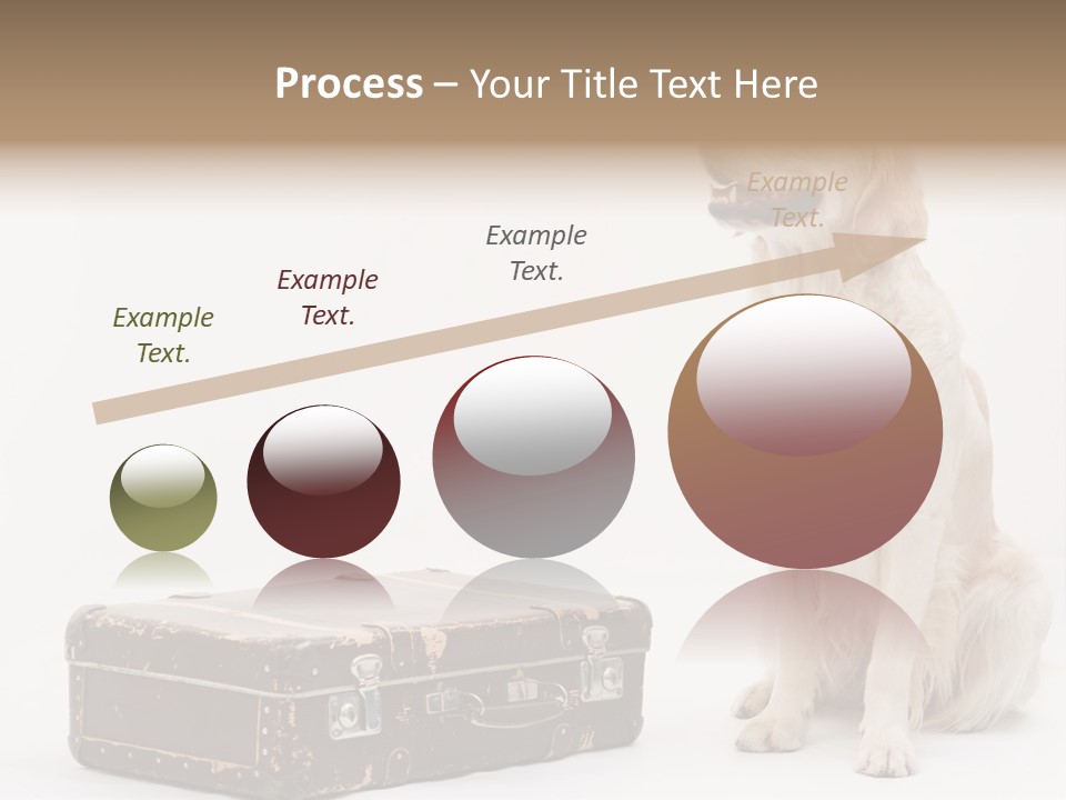 Devotion Journey Golden PowerPoint Template