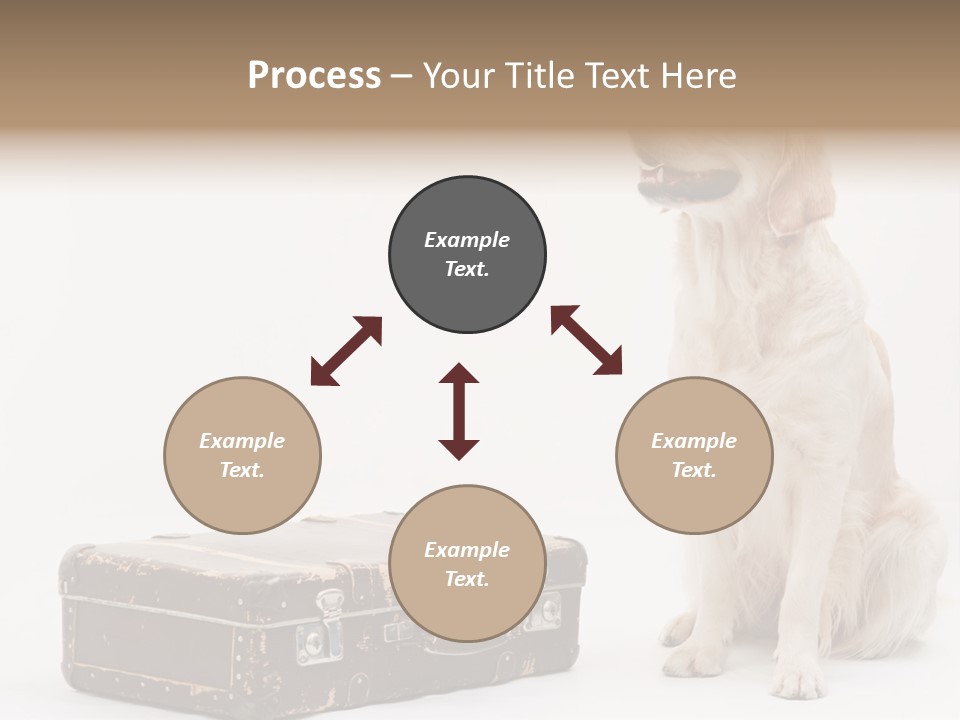 Devotion Journey Golden PowerPoint Template