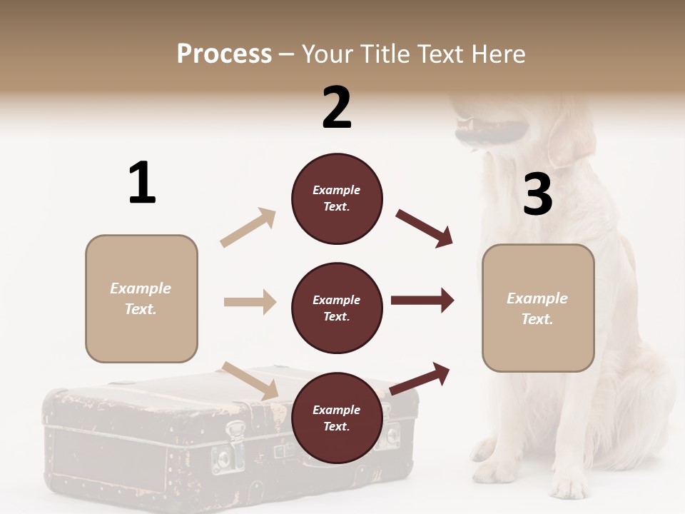 Devotion Journey Golden PowerPoint Template