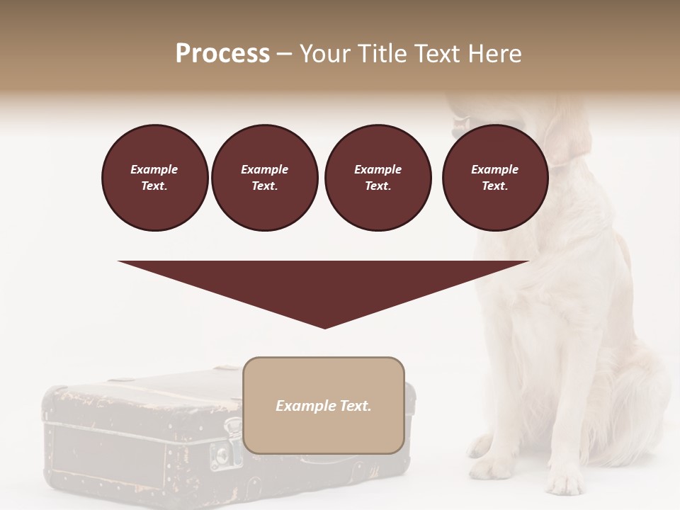Devotion Journey Golden PowerPoint Template
