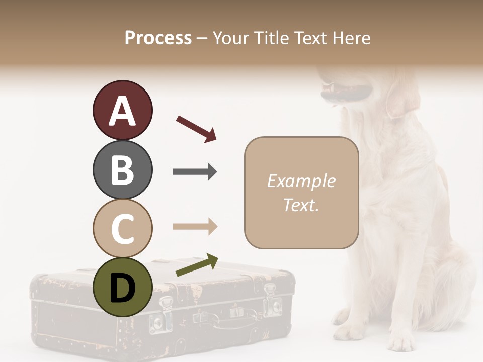 Devotion Journey Golden PowerPoint Template