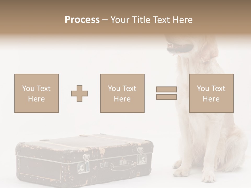 Devotion Journey Golden PowerPoint Template