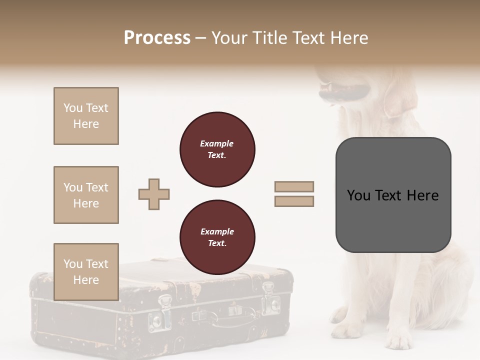 Devotion Journey Golden PowerPoint Template