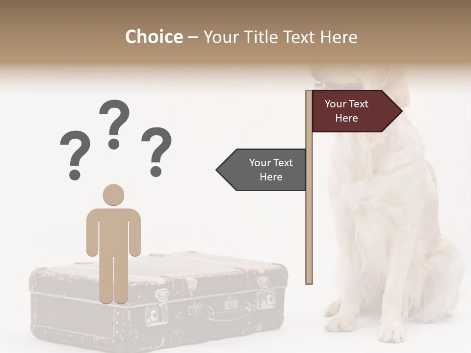 Devotion Journey Golden PowerPoint Template