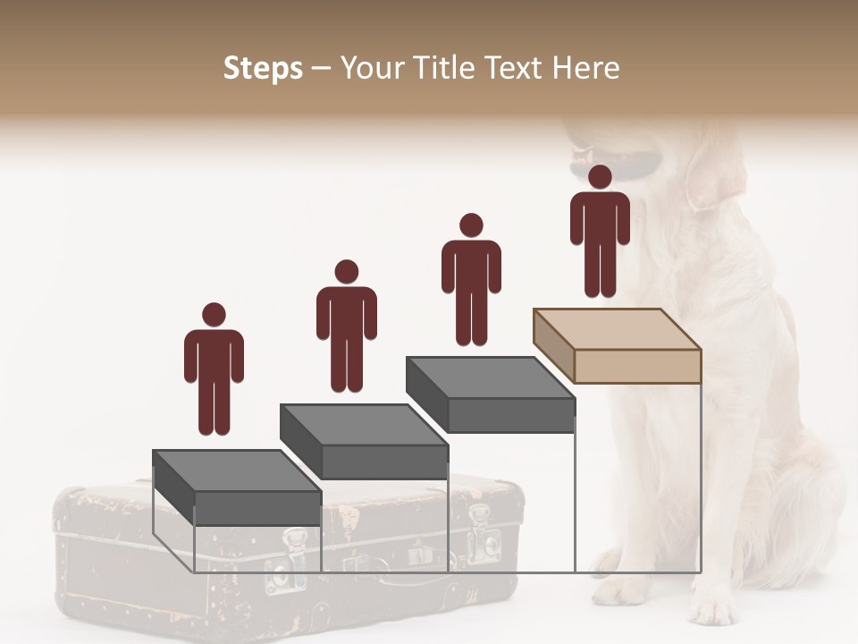 Devotion Journey Golden PowerPoint Template