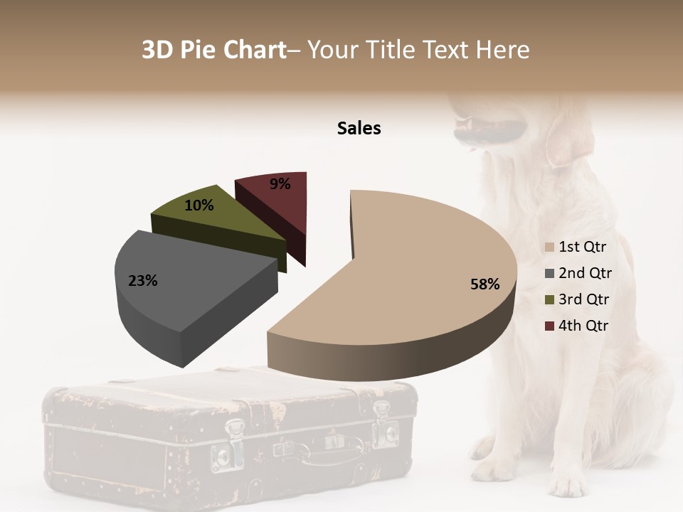 Devotion Journey Golden PowerPoint Template