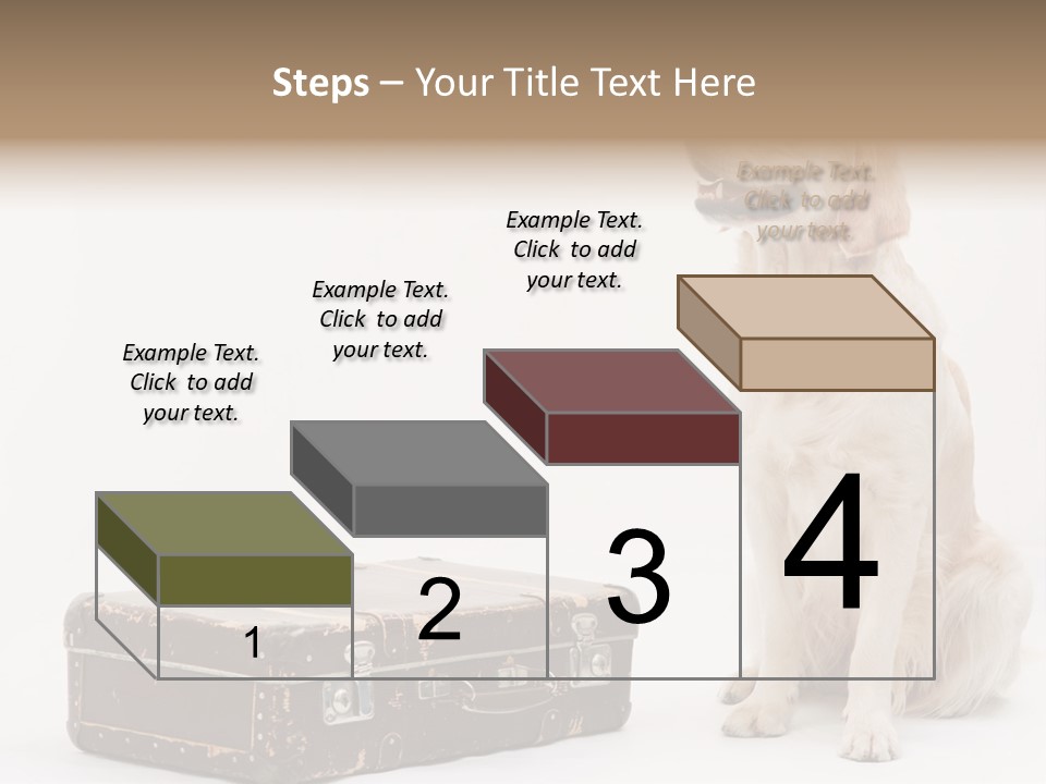 Devotion Journey Golden PowerPoint Template