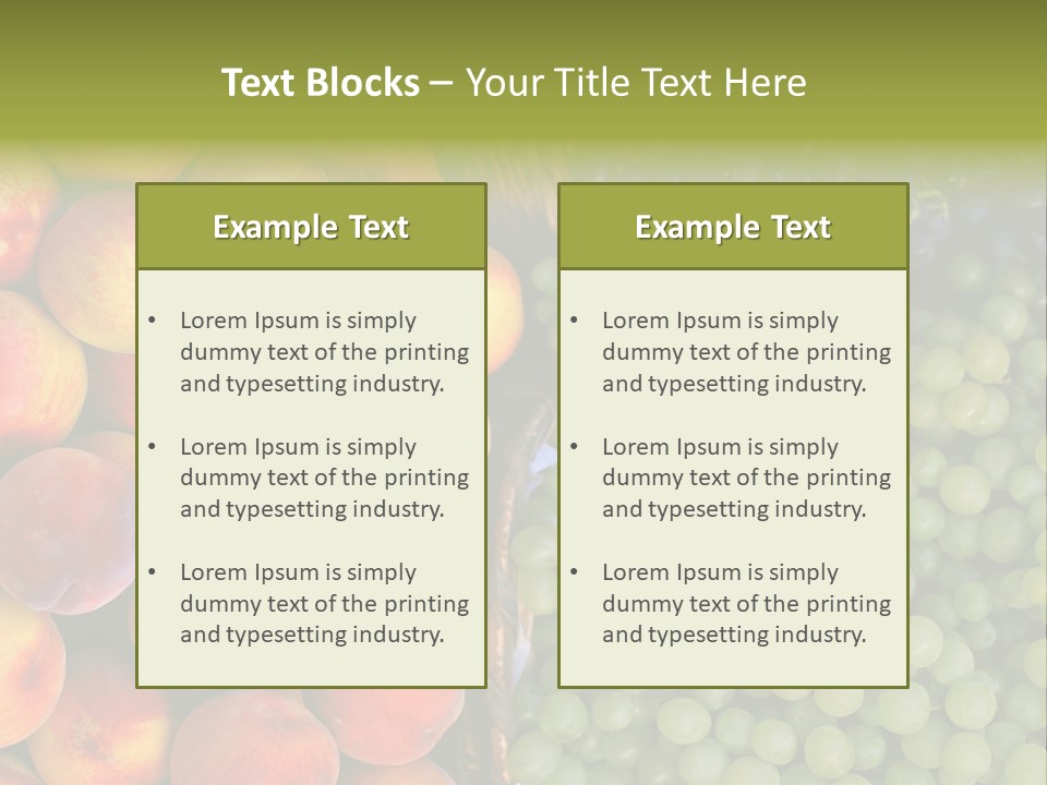 Tuscany Italy Vines PowerPoint Template