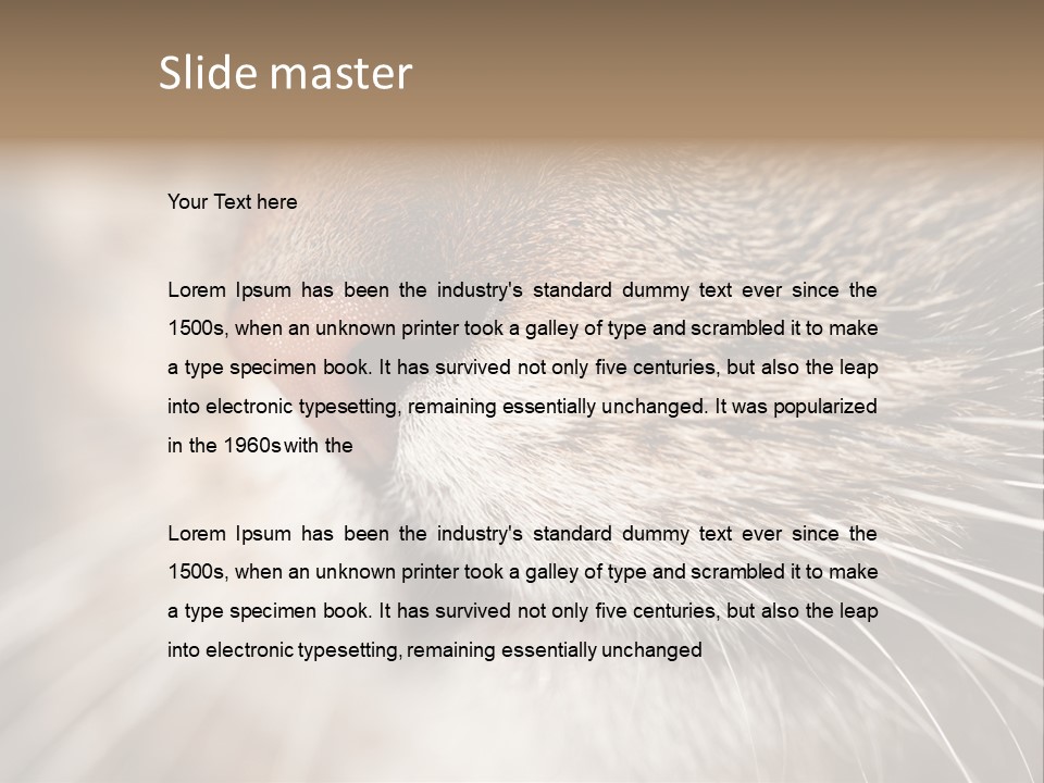 Driving Overtake Town PowerPoint Template