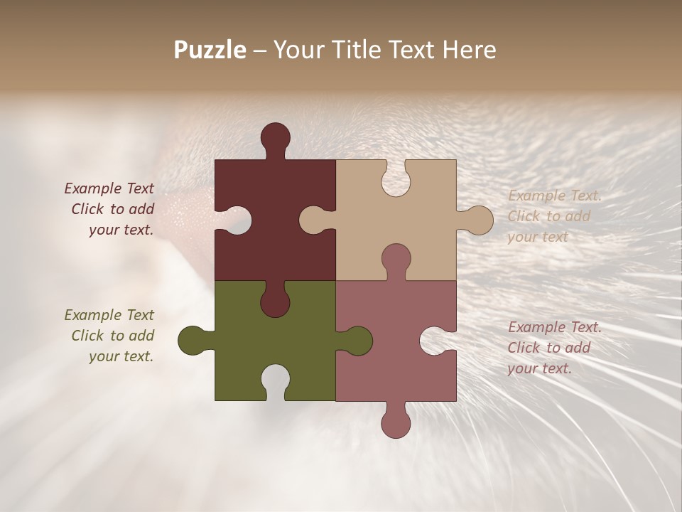 Driving Overtake Town PowerPoint Template