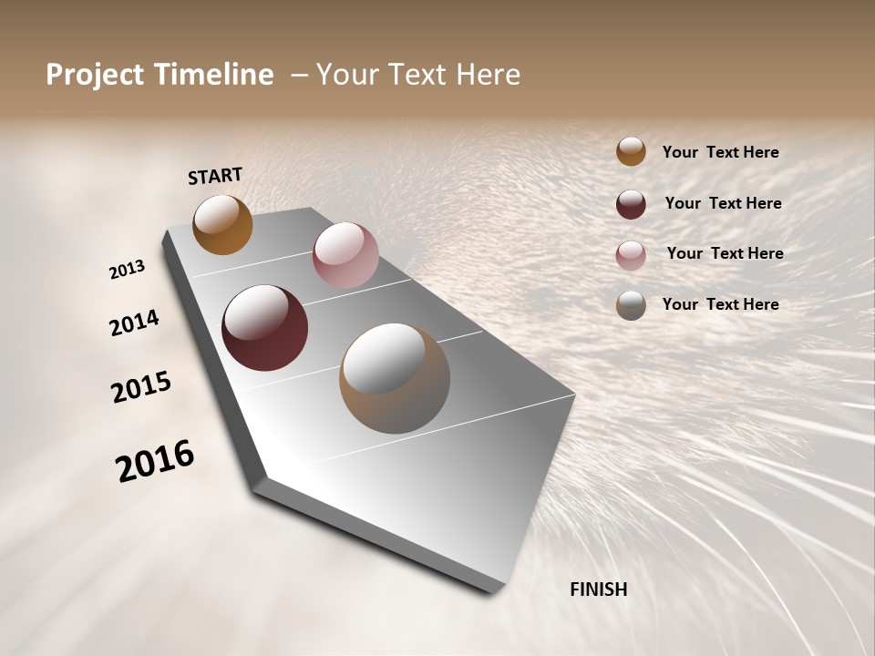 Driving Overtake Town PowerPoint Template