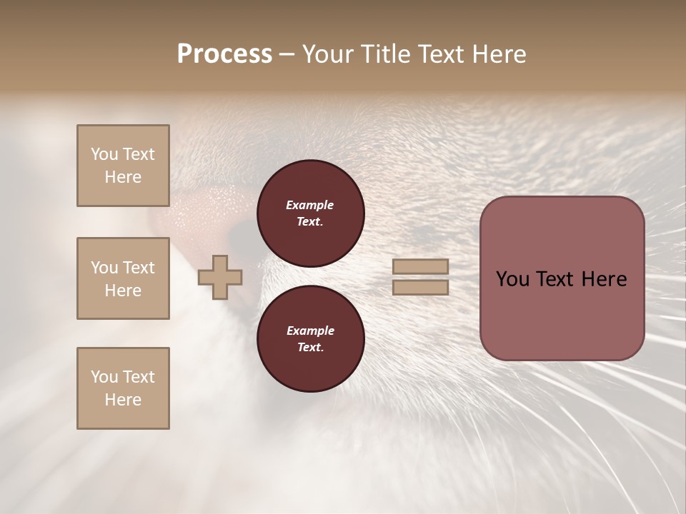 Driving Overtake Town PowerPoint Template