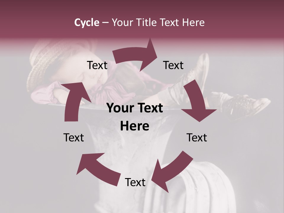 Boy Person Childhood PowerPoint Template