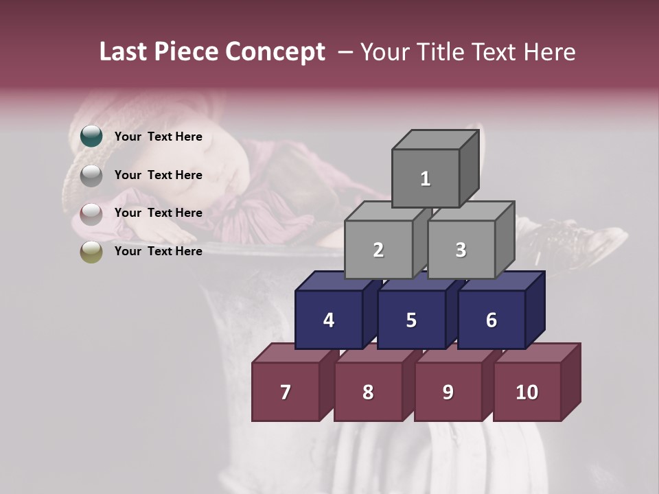 Boy Person Childhood PowerPoint Template