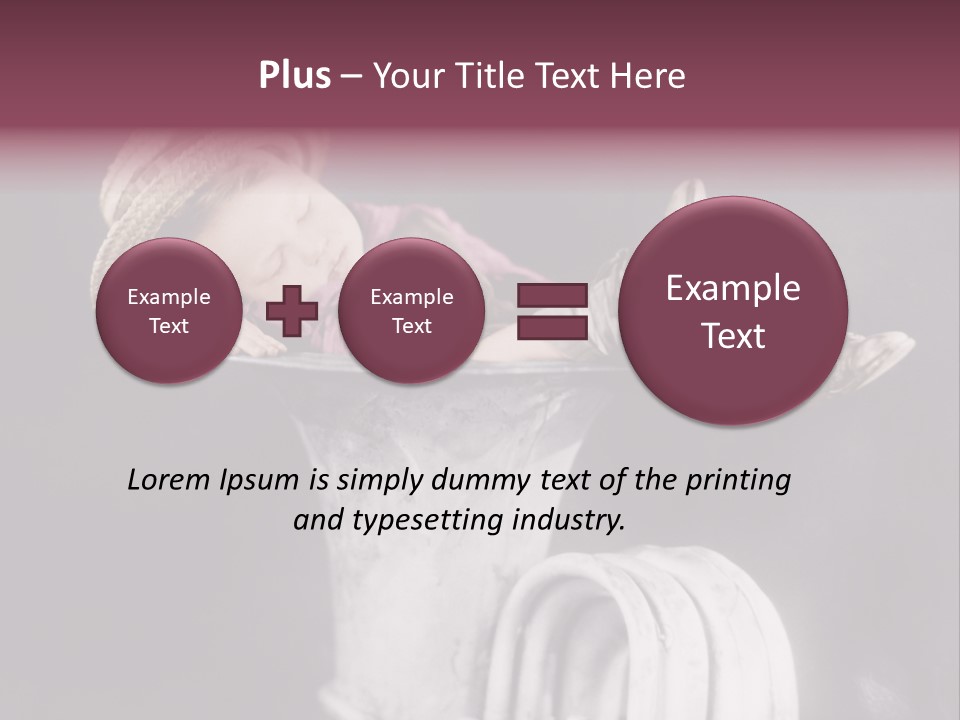 Boy Person Childhood PowerPoint Template