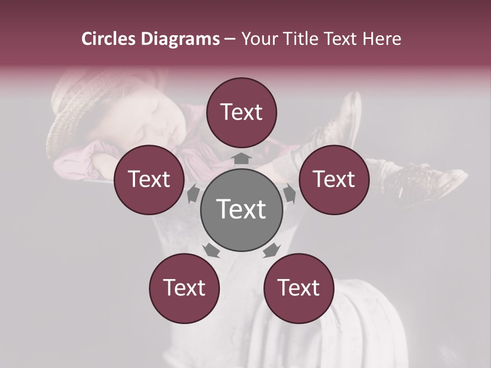 Boy Person Childhood PowerPoint Template