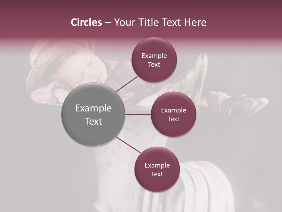 Boy Person Childhood PowerPoint Template