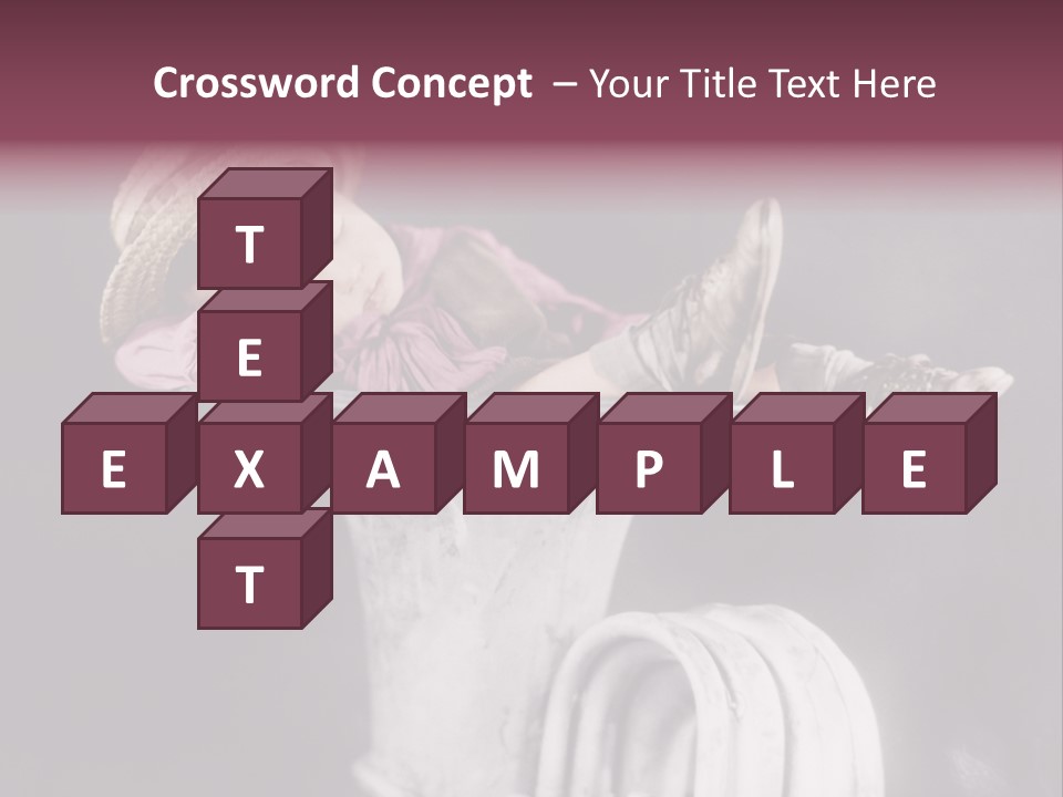 Boy Person Childhood PowerPoint Template