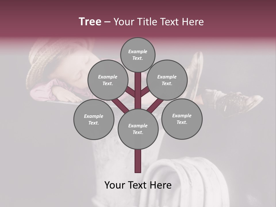 Boy Person Childhood PowerPoint Template