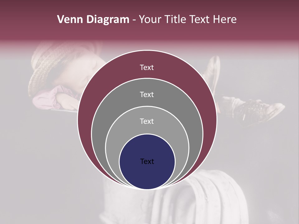 Boy Person Childhood PowerPoint Template