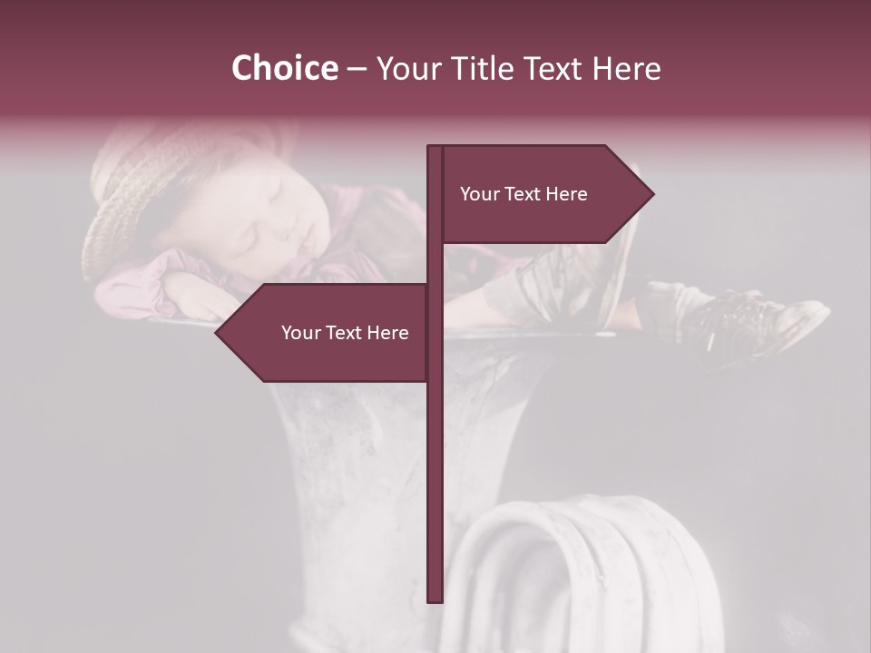 Boy Person Childhood PowerPoint Template