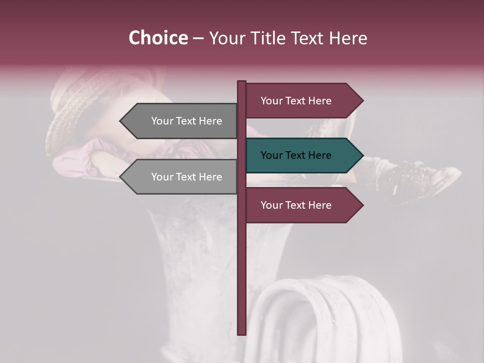 Boy Person Childhood PowerPoint Template