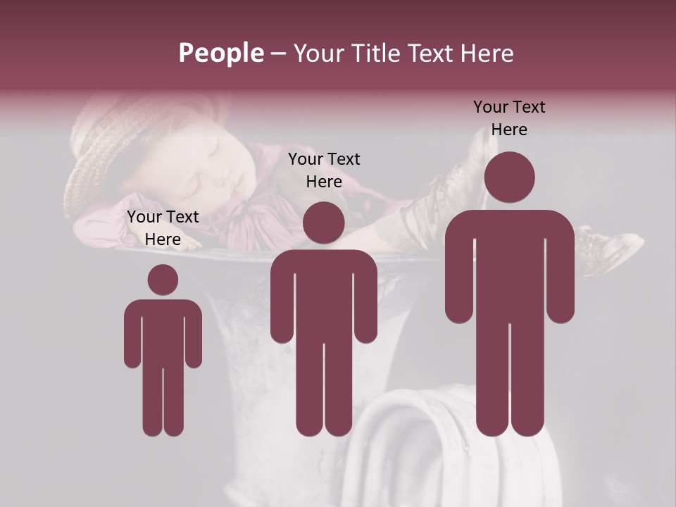 Boy Person Childhood PowerPoint Template