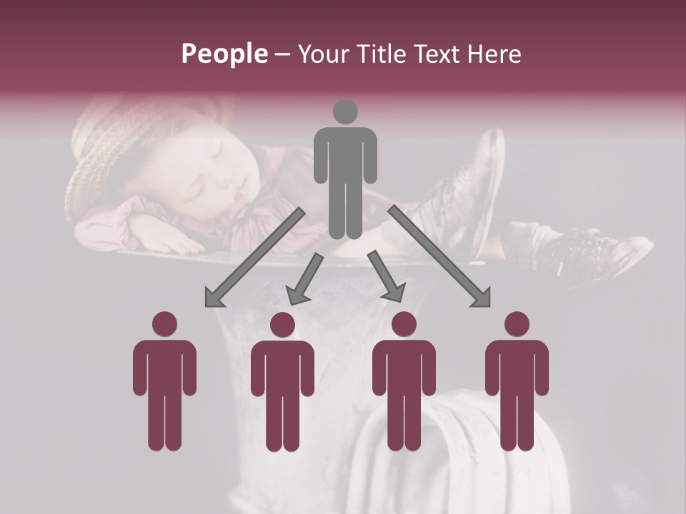 Boy Person Childhood PowerPoint Template