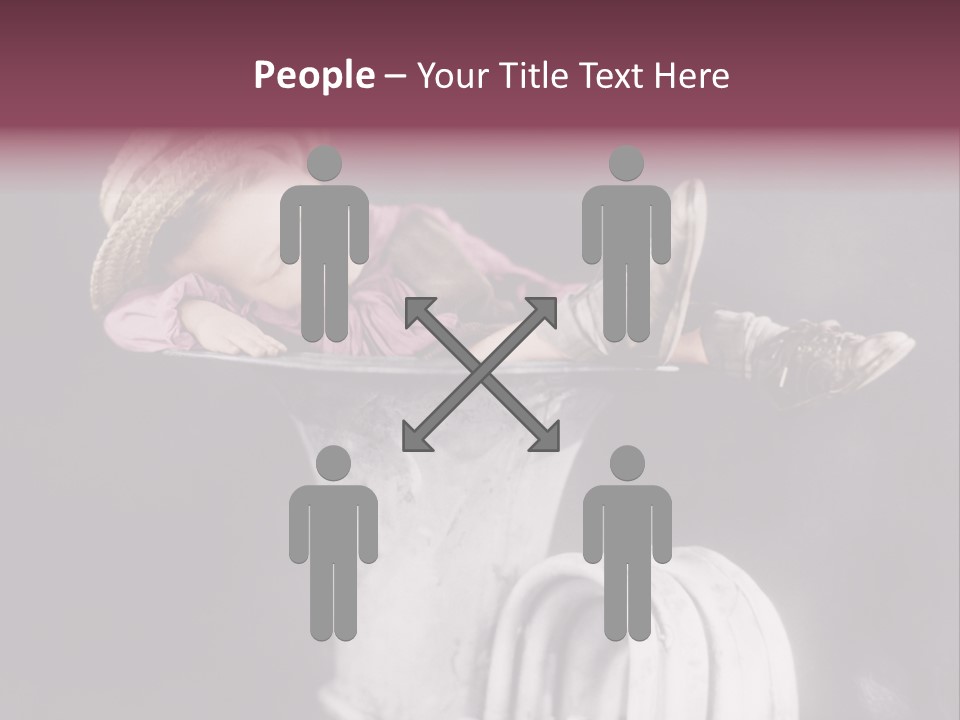 Boy Person Childhood PowerPoint Template