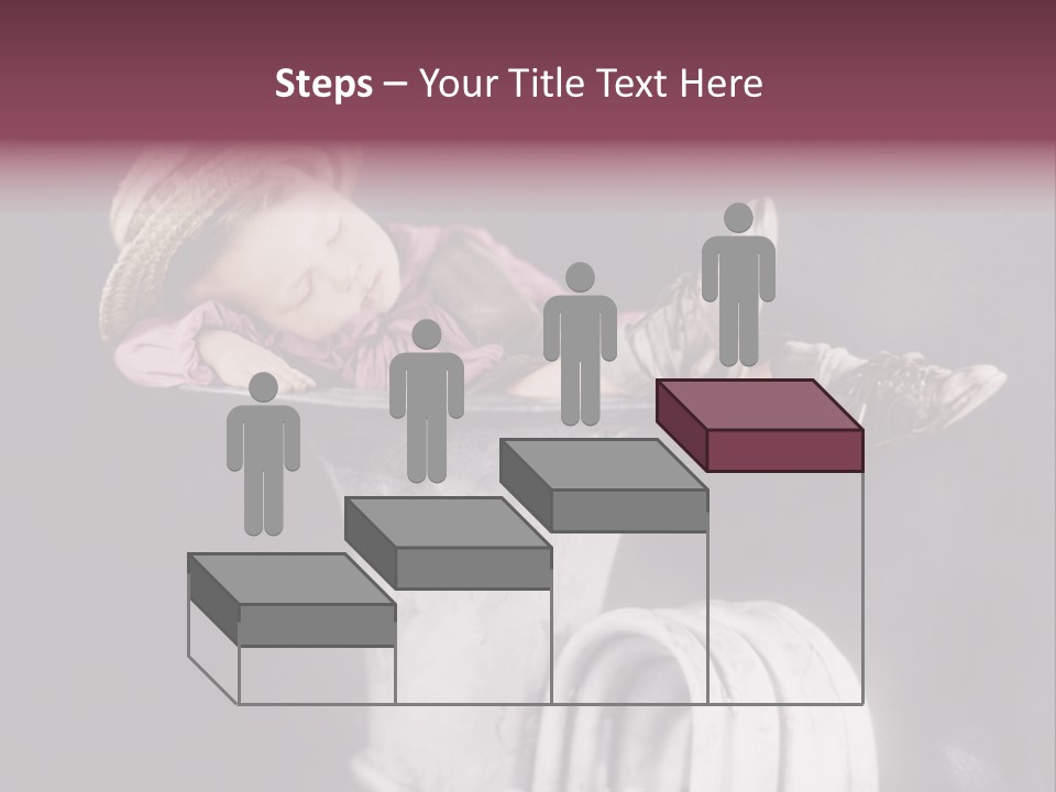 Boy Person Childhood PowerPoint Template