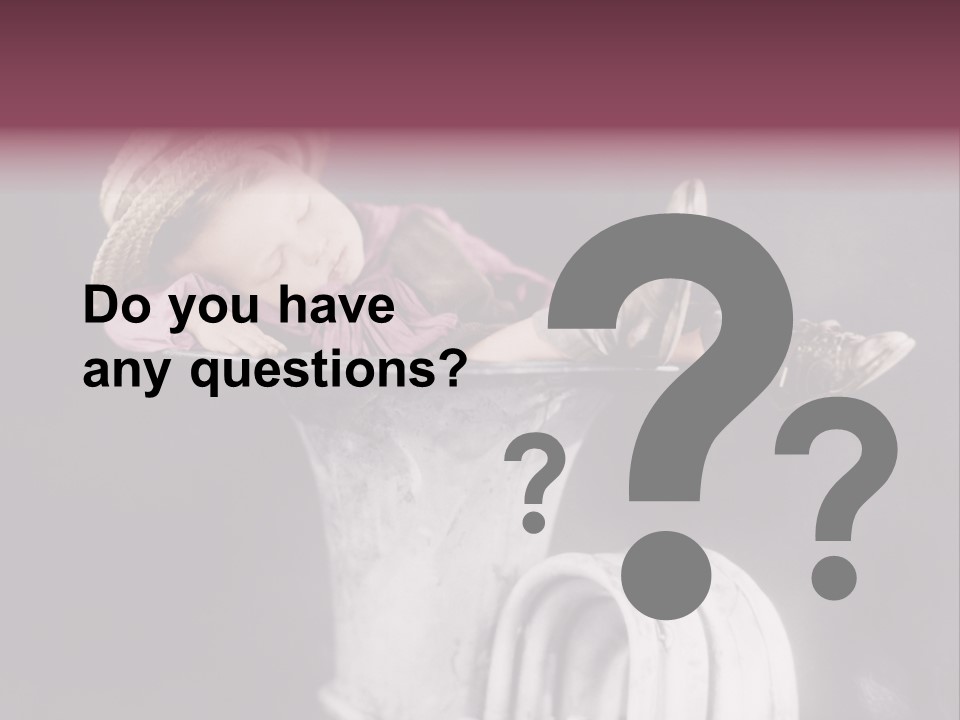 Boy Person Childhood PowerPoint Template