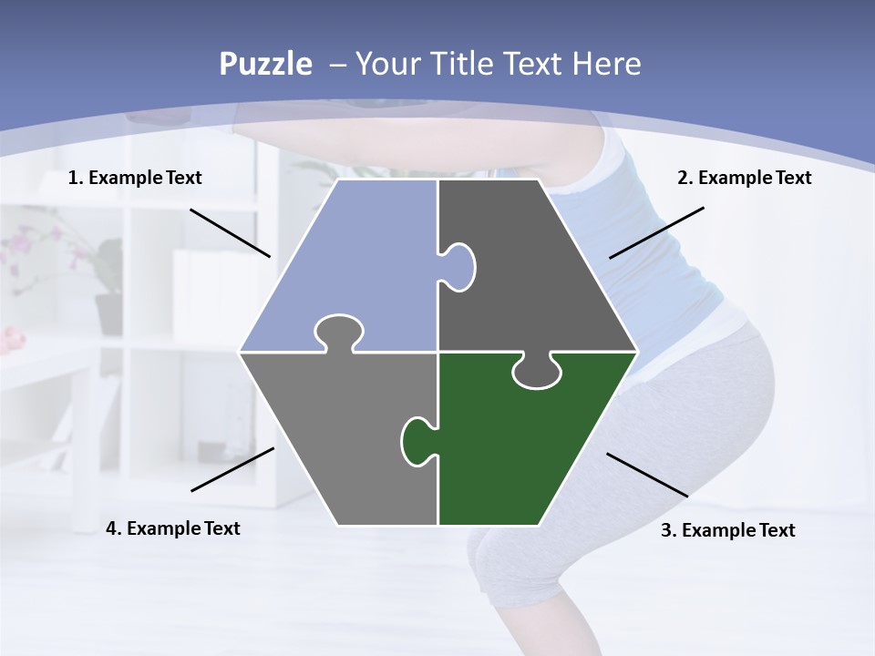 Vertical Sports Clothing Happy PowerPoint Template