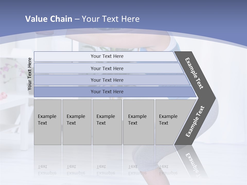 Vertical Sports Clothing Happy PowerPoint Template