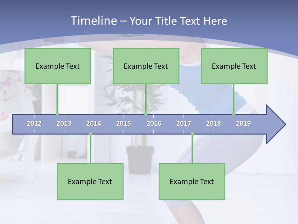 Vertical Sports Clothing Happy PowerPoint Template