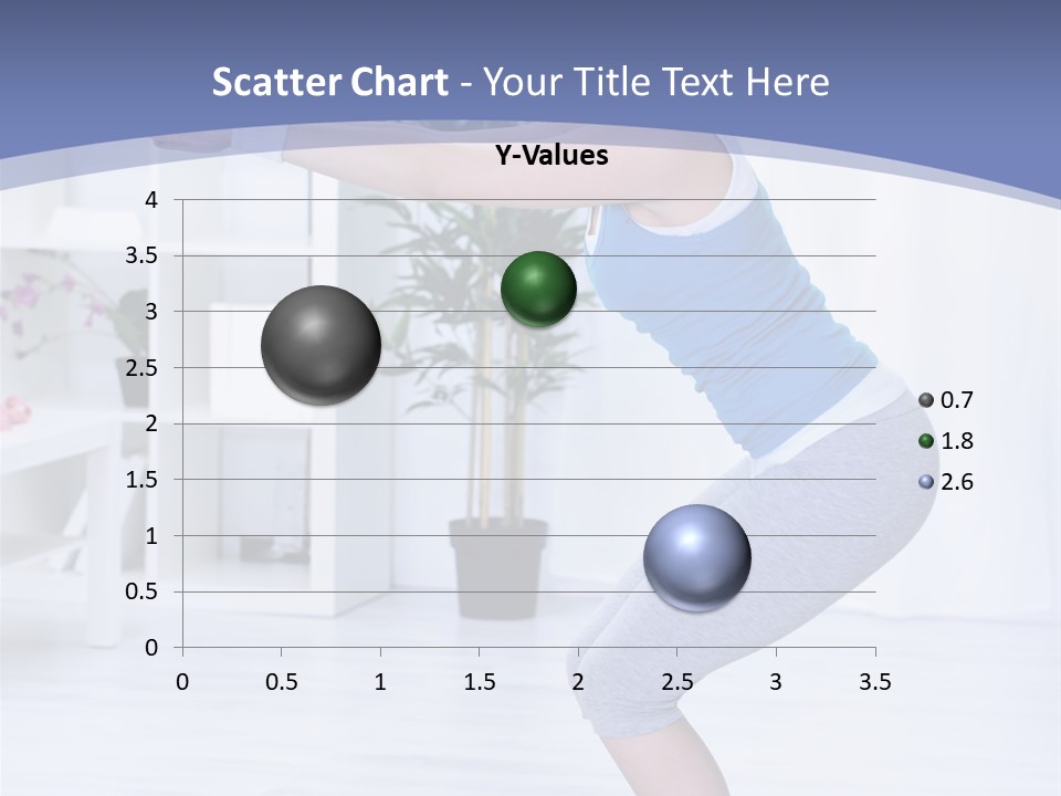 Vertical Sports Clothing Happy PowerPoint Template