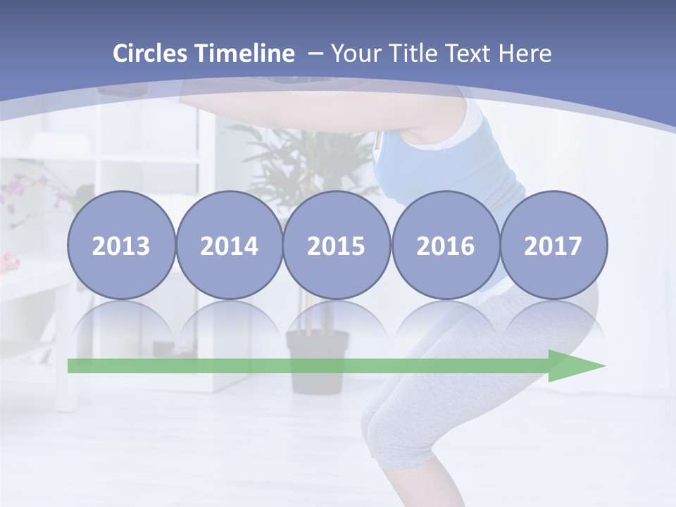 Vertical Sports Clothing Happy PowerPoint Template