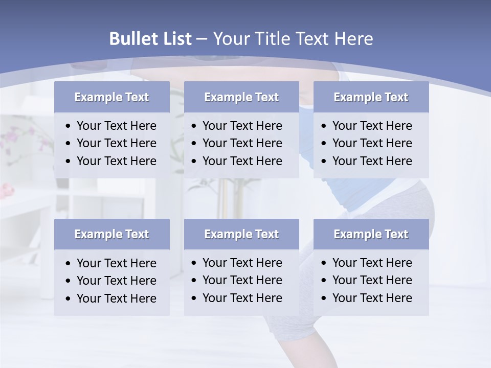 Vertical Sports Clothing Happy PowerPoint Template