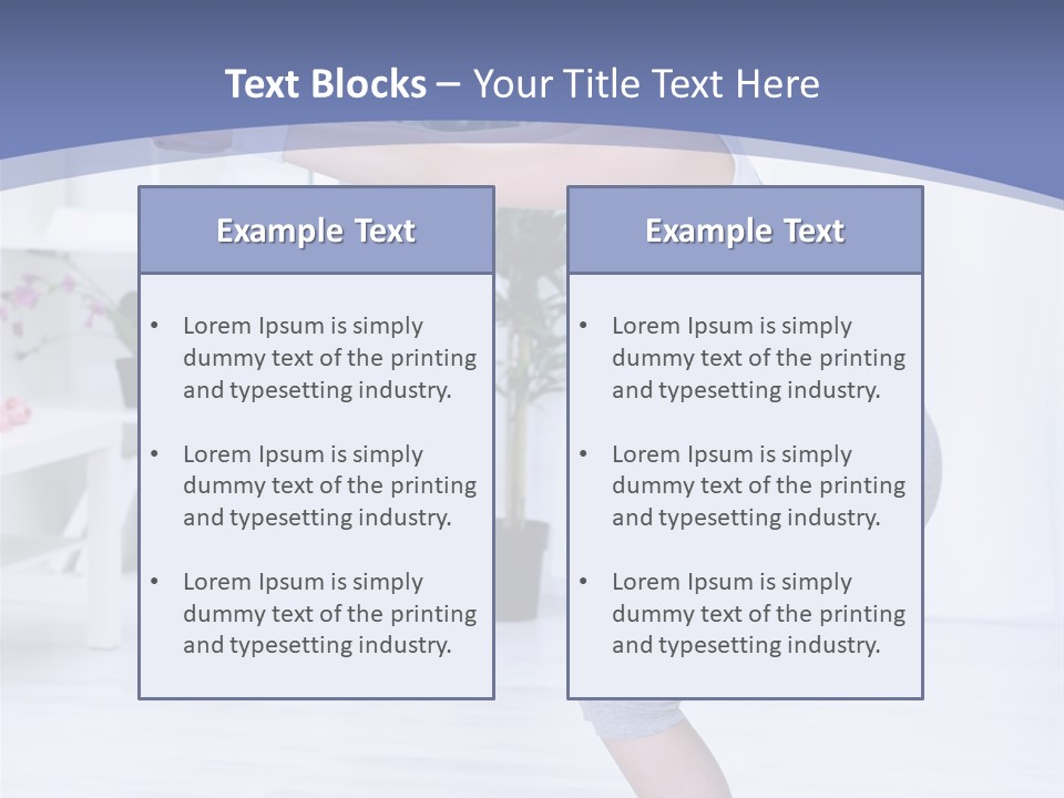 Vertical Sports Clothing Happy PowerPoint Template