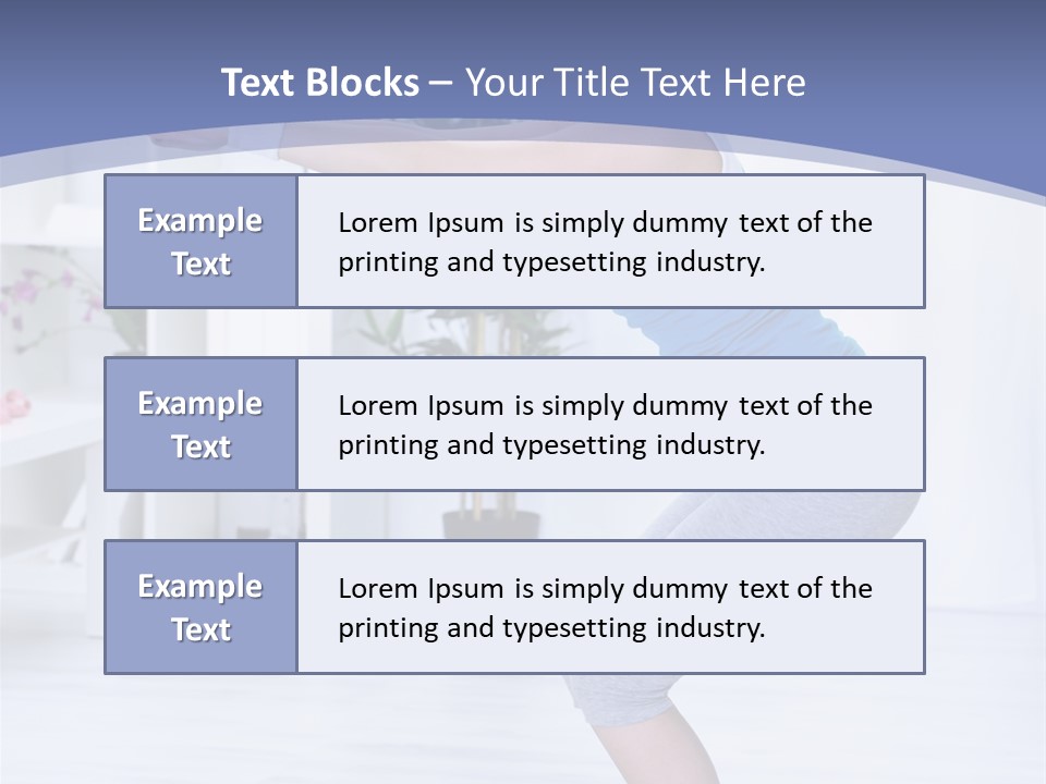 Vertical Sports Clothing Happy PowerPoint Template