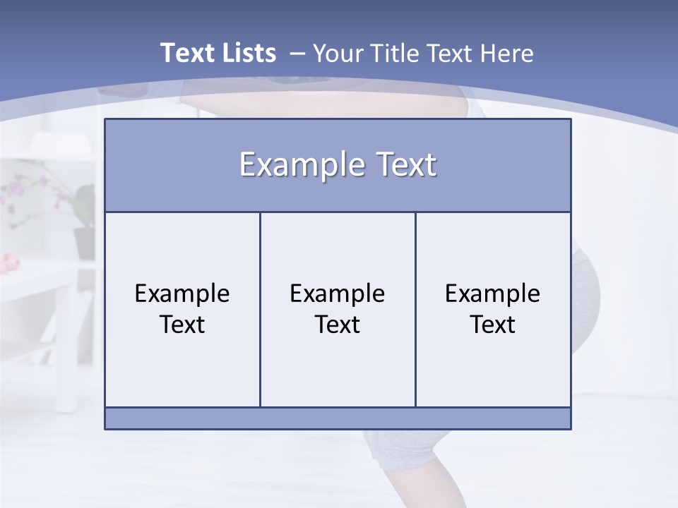 Vertical Sports Clothing Happy PowerPoint Template