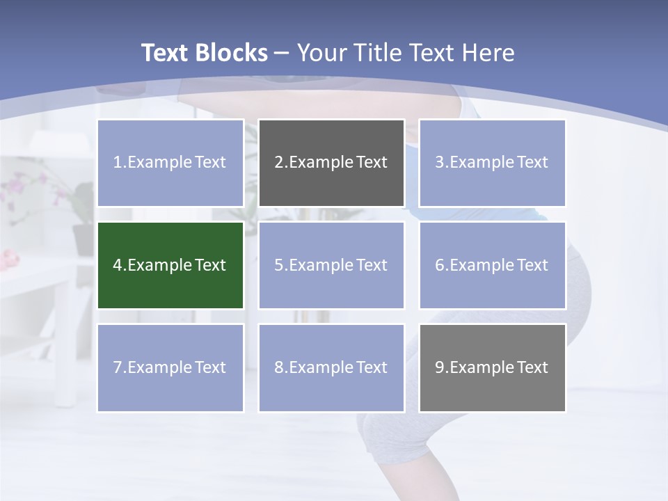 Vertical Sports Clothing Happy PowerPoint Template