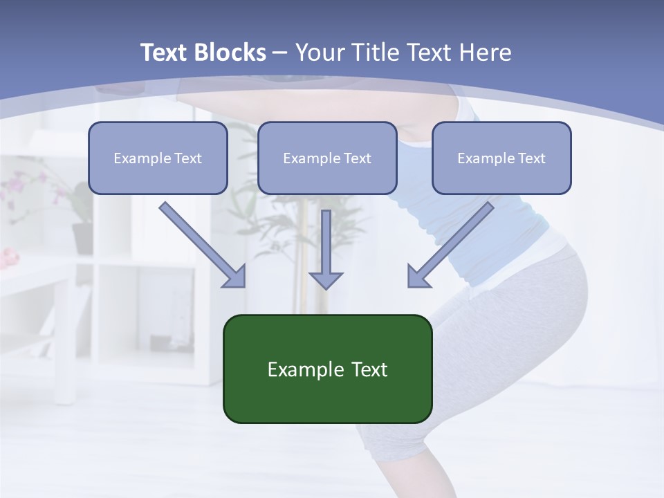Vertical Sports Clothing Happy PowerPoint Template