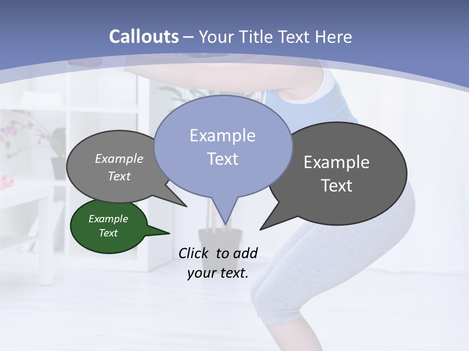 Vertical Sports Clothing Happy PowerPoint Template