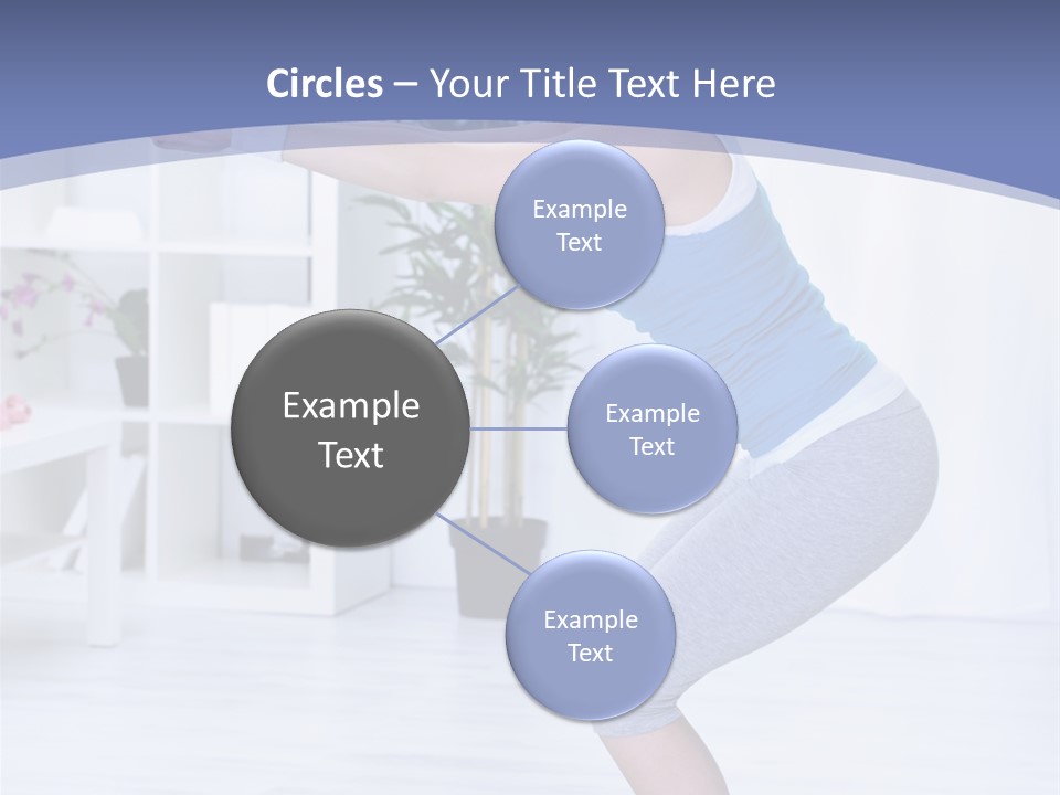 Vertical Sports Clothing Happy PowerPoint Template