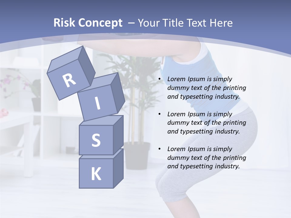 Vertical Sports Clothing Happy PowerPoint Template