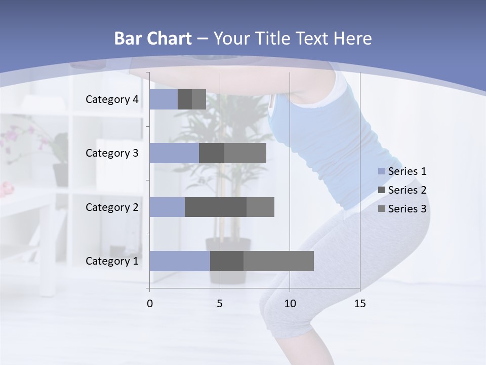 Vertical Sports Clothing Happy PowerPoint Template