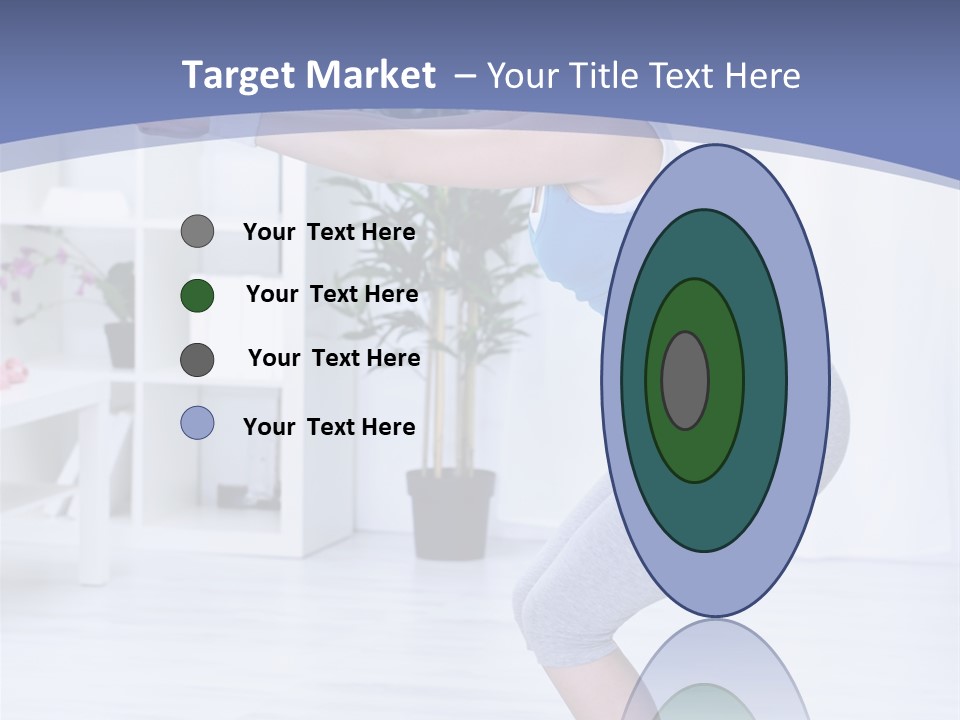 Vertical Sports Clothing Happy PowerPoint Template