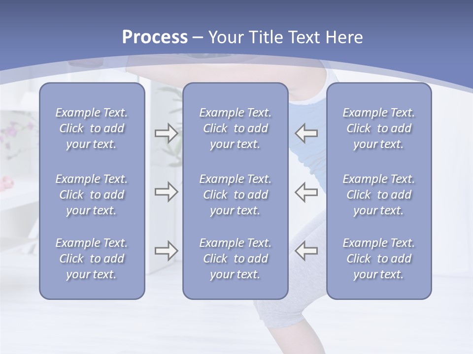 Vertical Sports Clothing Happy PowerPoint Template